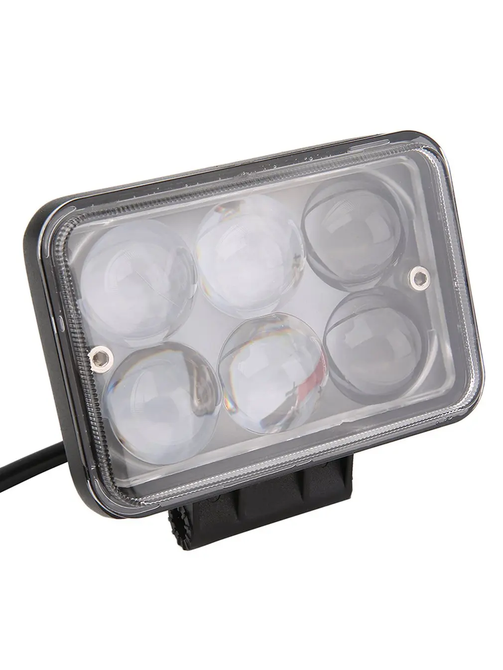 4D 18 Вт 6LED квадратный Авто Кроссовый рабочий свет водонепроницаемый пыленепроницаемый анти-шок прожектор 12 В