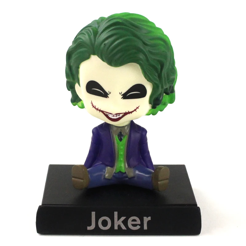 13 см Joker Bobble Head Q версия украшение автомобиля куклы ПВХ экшн Фигурки