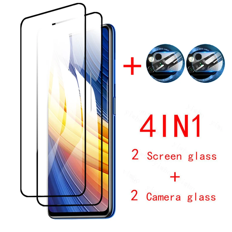 Cristal protector de cámara para xiaomi poco x3 pro f3 10t, protector de pantalla de vidrio readmi 9a note 9s 9 pro