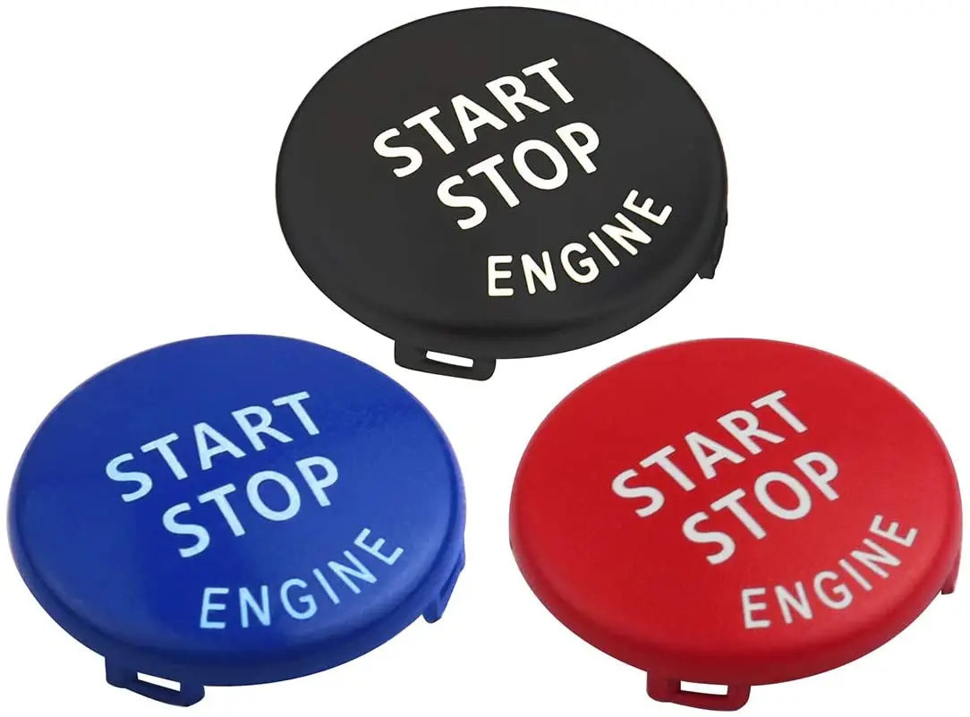 Pulsante Start Stop Per Bmw E87 E60 E83 E84 E89 E90 E91 E92 E93 Pulsante Start Motore Auto Sostituire Interruttore Stop Coperchio