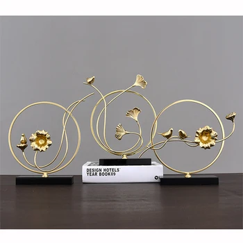 

Art Luxury Lotus Birds Copper Decoration Black Crystal Base Living Room Wine Cabinet Decoration Bookshelf Crafts Table Top Gift