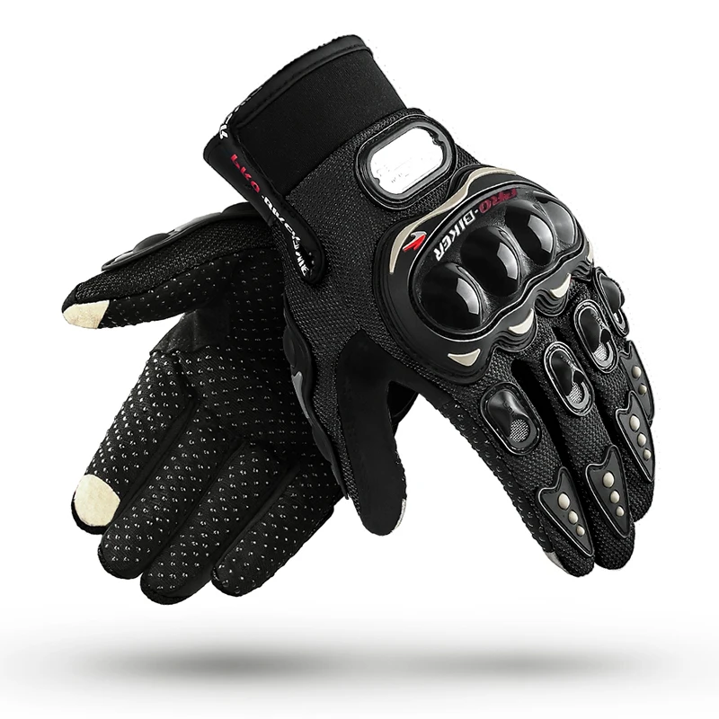 Сенсорный экран мотоциклетные перчатки полный палец перчатки сенсорный экран открытый гоночные спортивные перчатки короткие мотокросса защитные перчатки