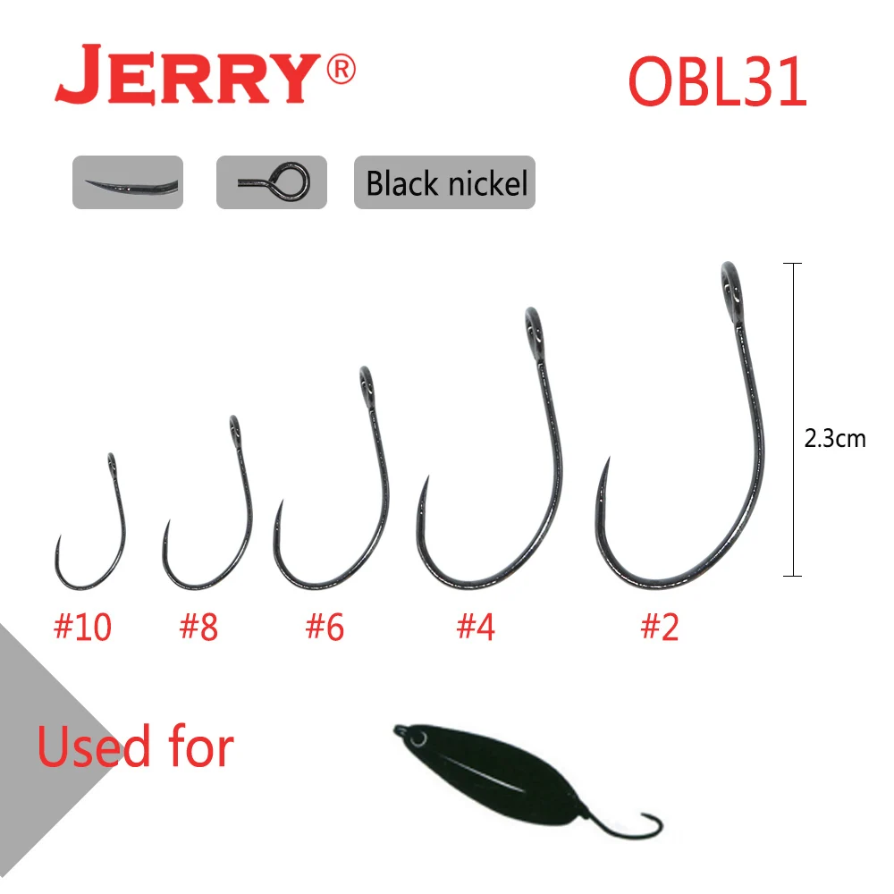 Jerry Single Hook Area Trout Fishing Spoon Spinner Glitters Hard Plastic  Bait Wobber Freshwater Accessory Plug Pesca Hook