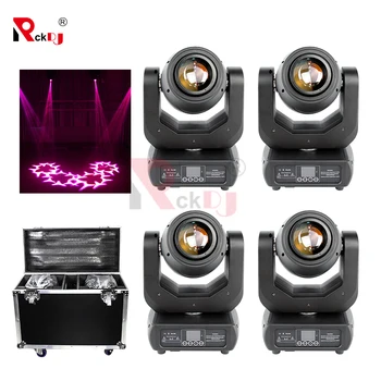 

4pcs With Flightcase 150W Beam Moving Head Light LED DMX Stage Light For Wedding Disco DJ Bar and Club