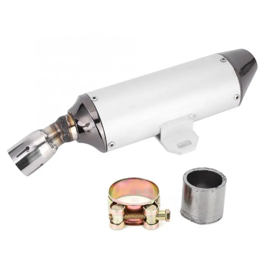 32mm/1.3in Stainless Steel Motorcycle Tail Exhaust Muffler Pipe Sound Tube Universal Modified Accessory New | Автомобили и