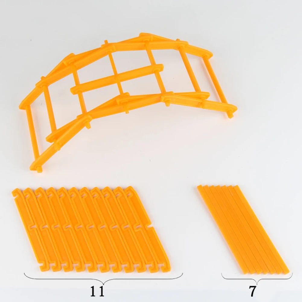 20Pcs Set DIY Model Toy Arch Bailey Bridge Model Building Blocks Educational Kids Toy Gift IY 2
