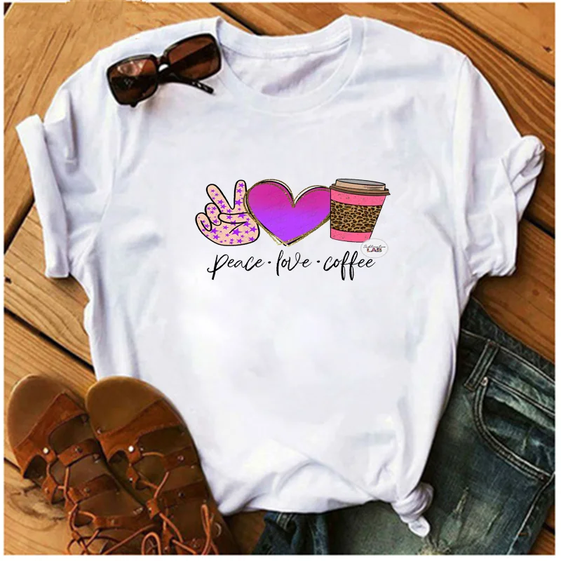 

Mayos женская обувь с Т-образным кофе Harajuku футболка Ullzang футболка девушка мода 90s Графический Футболка гранж эстетику футболка для женщин