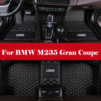 

Artificial Leather Rug Surround Auto Interior Accessories carpet rugs LHD Car Floor Mats For BMW M235 Gran Coupe