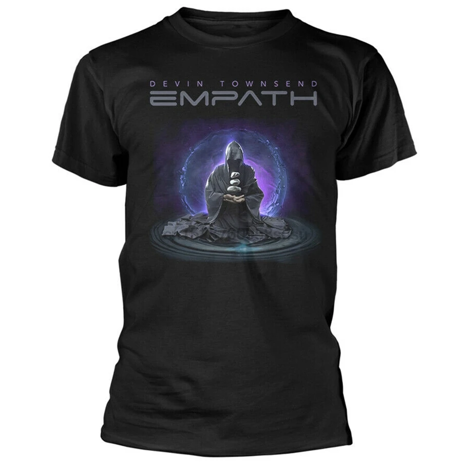 DEWIN Townsend Empath медитация рубашка S-Xxl металлическая футболка Летняя с круглым