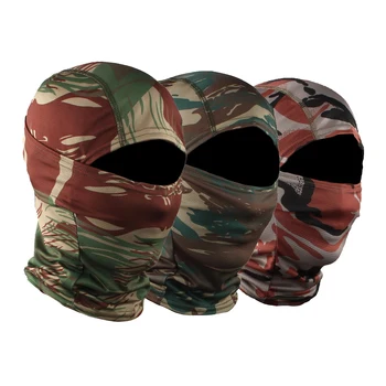 

HEROBIKER Camouflage Balaclava Motorcycle Face Mask Breathable Motocross Face Mask Motorbike Military Tactical Biker Face Shield