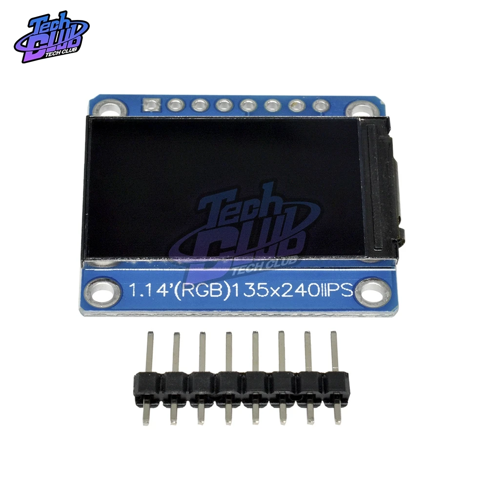 1,14 дюймов ips OLED дисплей модуль ЖК-экран 135*240 RGB TFT для Arduino ST7789 ЖК-плата SPI полноцветный HD OLED 8pin DIY