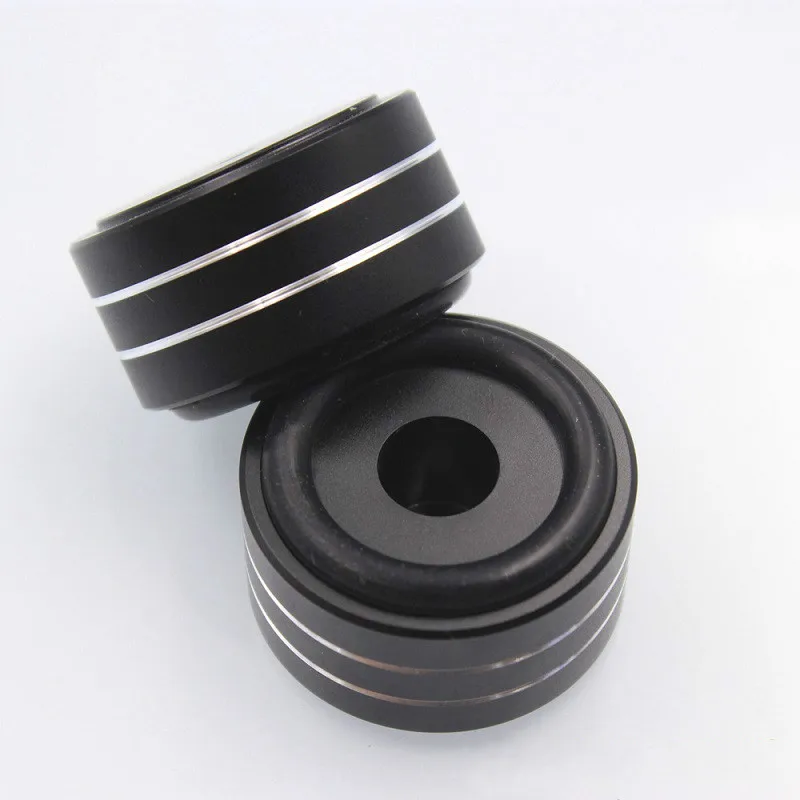 Suporte para Tubo Picos de Áudio Cheio à Venda Pés de Alumínio Alto-falante Amplificador Player 40x20mm Desktop Amortecedor 4 Pçs cd - Image 4