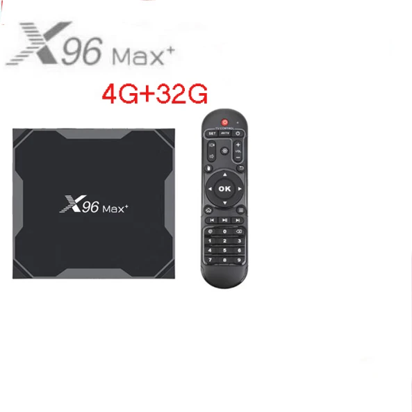 4G 32G 5 шт. X96 MAX Plus Android 9,0 ТВ приставка 4 Гб Amlogic S905X3 2 Гб 16 Гб 8K видео плеер 2,4G и 5GDual Wifi YouTube HD 1000M Smart X96MAX - Цвет: 4G 32G