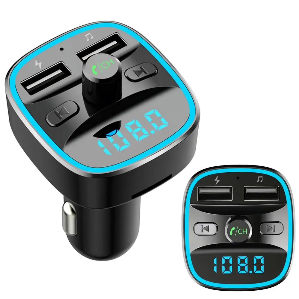 Умный Автомобильный MP3 плеер T25 с двумя USB портами Bluetooth 5 0 громкой связью| |