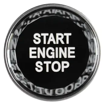

Replacement Crystal Car Engine Start Stop Button Cover for BMW 3 Series F30 F31 2012-2018 BMW 4 Series F32 F33 2014-2018