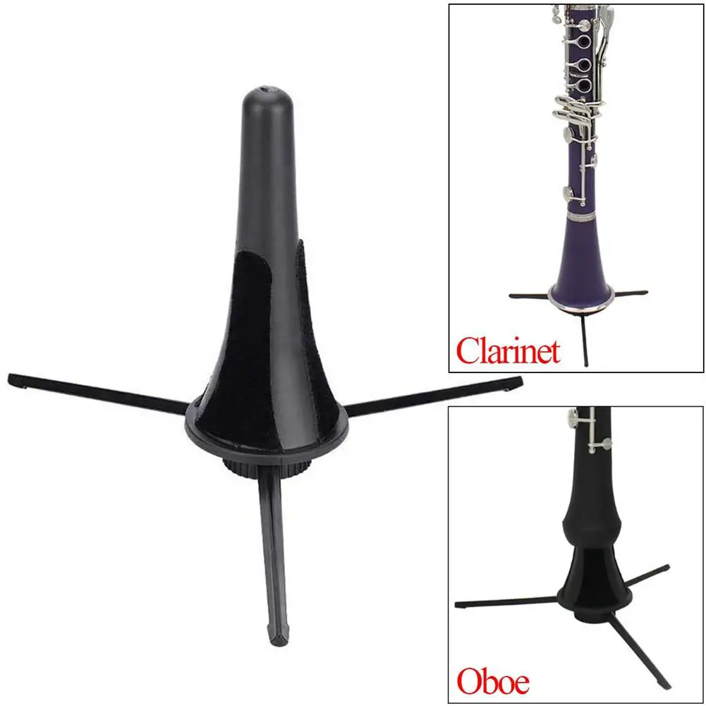 MUPOO Tripod Stand Holder Foldable Portable for Flute Clarinet Sax Oboe Wind Instrument 