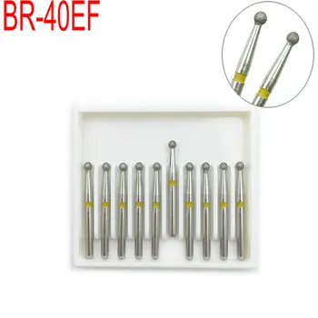 

10pcs/Kit Dental Diamond FG High Speed Burs 1.6mm Shank Extra Fine Polishers Dentistry Instruments BR-40EF