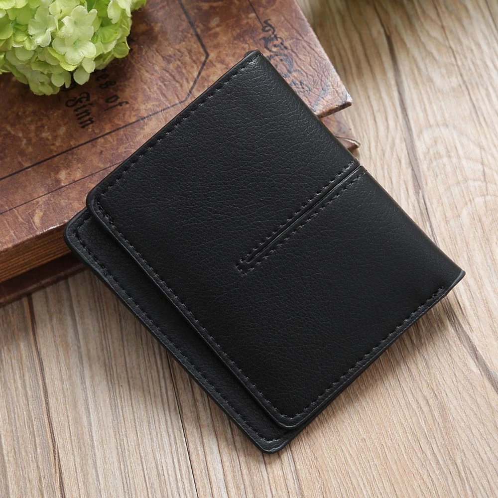 Wallet Female Women Leather Folding Coin Purse Hasp Short Vintage Fashion Lady Wallet For Credit Cards Carteira Feminina 816