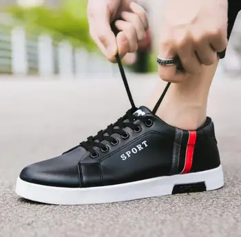

tenis masculino Sneakers for Men Vulcanized Shoes Simple Round Toe Casual Shoes Men White Daily Footwear Male Fashion Walkerpeak