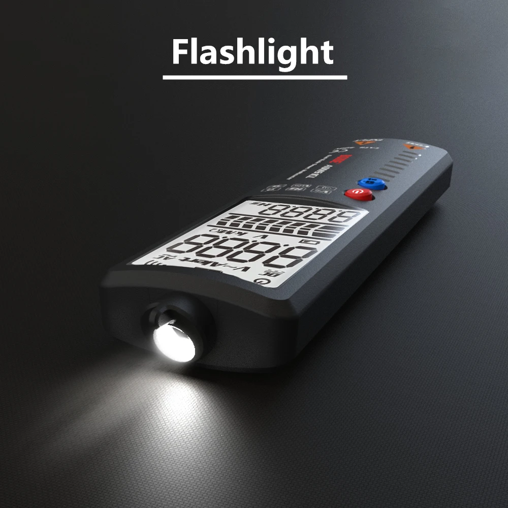 BSIDE 2.4’‘ LCD Voltage Detector Non-contact Circuit Volt Tester Pen Voltmeter NCV Socket Live Wire Check Hz Ohm Continuity