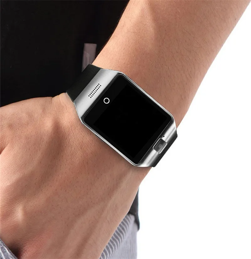 Bluetooth Smart Watch Q18 with Camera Fb Whatsapp Sync SMS Smartwatch Support SIM TF Card for Sports Men Watch Dropshipping