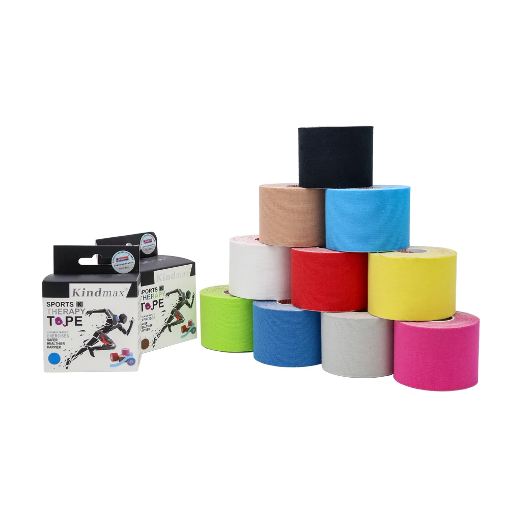 Sports tape kinesiology tape 5 size 100% cotton elastic kinesiology tape sport physiotherapy recovery bandage for running knee muscle protector