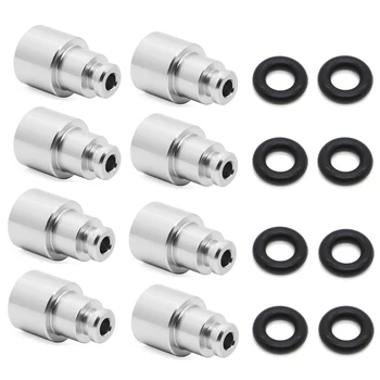 

8PCS For LS3 delphi 4.8 5.3 6.0 injector into a LS1 LS2 injector extender adapter Set of 8