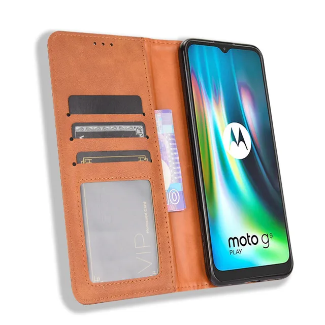 TingYR Funda Para Motorola Moto E22i, Carcasa PU/TPU Flip Cuero Billetera Con Efectivo Y Tarjetas