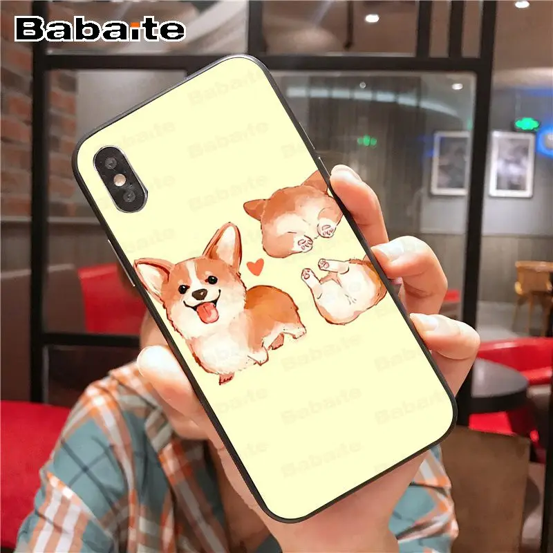 Cartoon Cute Corgi Dog