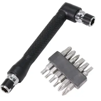 

13pcs Hand Drill Universal Shaft Flexible 12-Head Multifunctional Tool Soft Shaft Extension Rod Hand Tool Accessories
