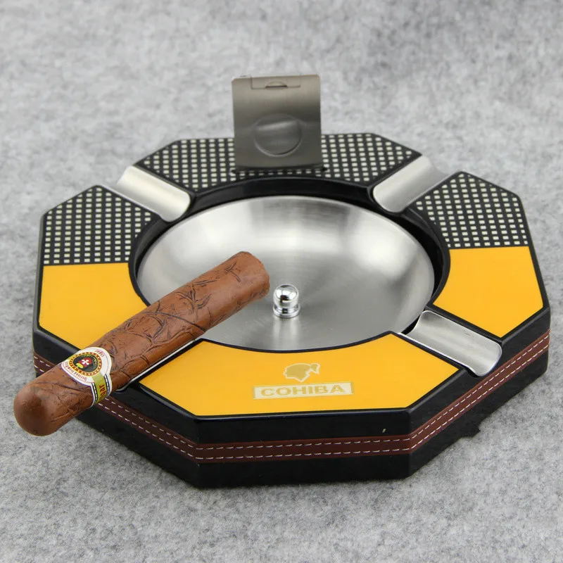 Пепельница для сигар COHIBA Gao Xiba модная восьмиугольная пепельница из массива