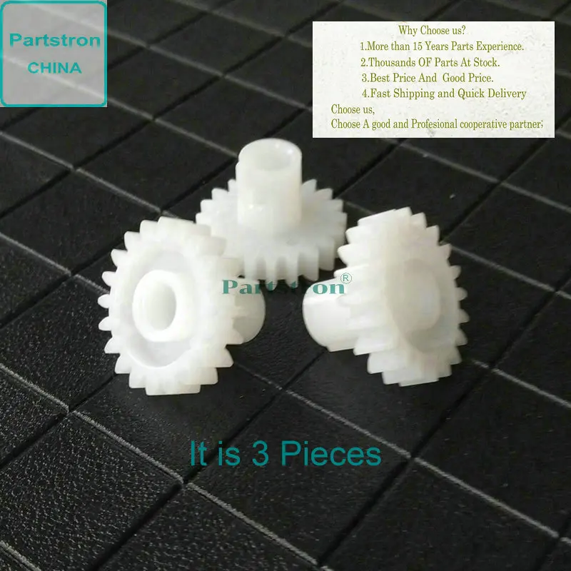 3 шт. оригинальная Шестерня 612 10010 подходит для Ricoh RV/RZ/EV/EZ/ES/MV/MZ RV2450 2460C RZ200 220 230 EV2550 2560