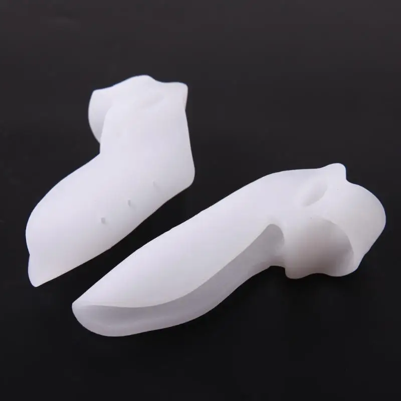 2Pcs Big Toe Separator Corrector Straightener Bunion Splint Toe Straightener Foot Pain Relief Hallux Valgus Orthopedic Supplies