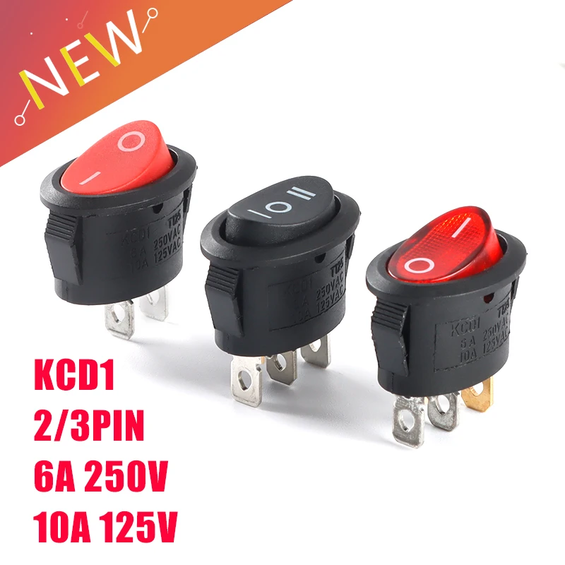 Lote De 10 Interruptores DPDT (ON-OFF-ON) - 6 Amperios, 125V AC - Para Proyectos Electrónicos