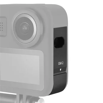 

Metal Camera Battery Cover With Charging Port for Gopro Max Action Camera Housing Side Cover Case for Gopro Max Accessories