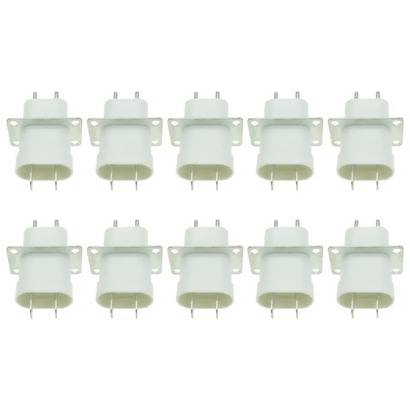 10 Uds electrónicos horno de microondas magnetrón macho de 4 filamento Pin convertidor casa horno de microondas espaà a