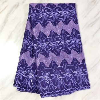 

African Lace Fabric 2020 High Quality Velvet Swiss Voile Lace In Switzerland Dubai Swiss Voile Lace 100% Cotton Free Shipping