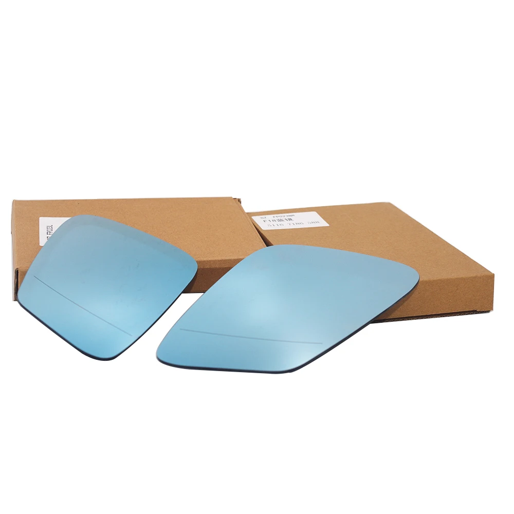 Синее зеркало заднего вида с правой и левой стороны для BMW F20 F22 F30 F34 2010 2014 3 серии 2