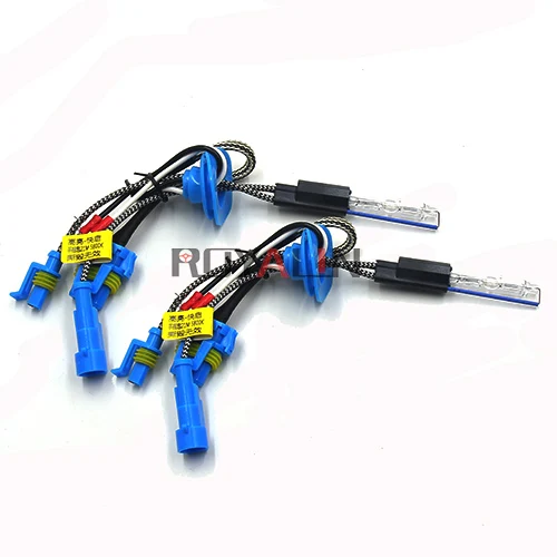HC21 5800k ROYALIN 55 Вт HID ксеноновые лампы H1 D2H HC21 супер яркий 4300 К 5800 к 6000 К одиночный светильник головной светильник s Белый Цвет Автомобильный Стайлинг модификация - Испускаемый цвет: HC21 5800k