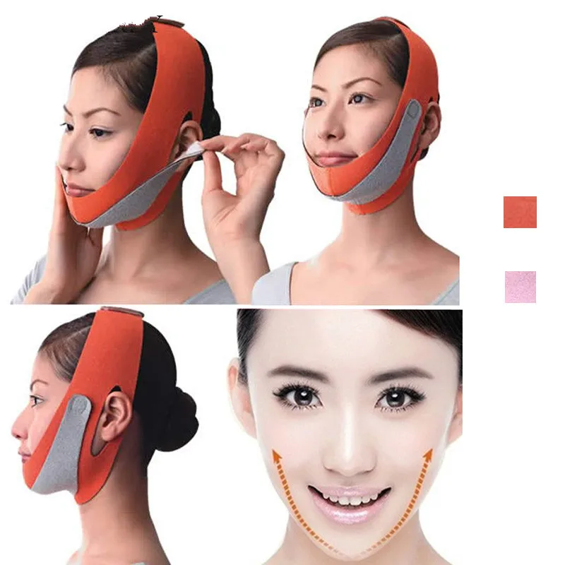 

Thin Face Lift Massager Face Slimming Mask Belt Facial Massager Tool Anti Wrinkle Reduce Double chin Bandage Face shaper