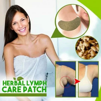 

10pcs Anti Swelling Para Mammary Elimination Safe Easy Use Soft Body Herbal Lymph Care Patch Daily Promote Blood Circulation