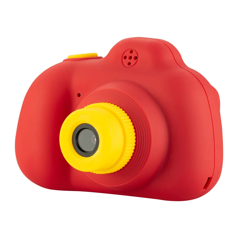 Цифровой Камера для детей 1080P HD видео Камера детское мини видеокамера подарок 8,0 мега Пиксели встроенный Батарея 2 дюйма - Цвет: Red