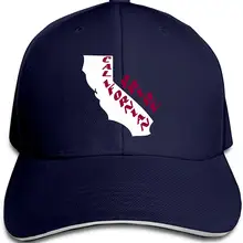 Californian Pride бейсбольная Кепка унисекс, Классическая Регулируемая Кепка на липучке