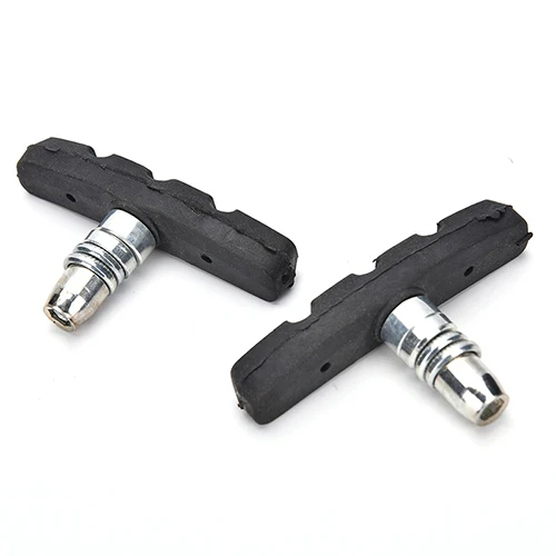 1 Pair Rubber And Steel MTB Mountain Bike Road Bicycle Cycling Braking V-Brake V Brake Pads Blocks Holders Durable Shoes | Спорт и