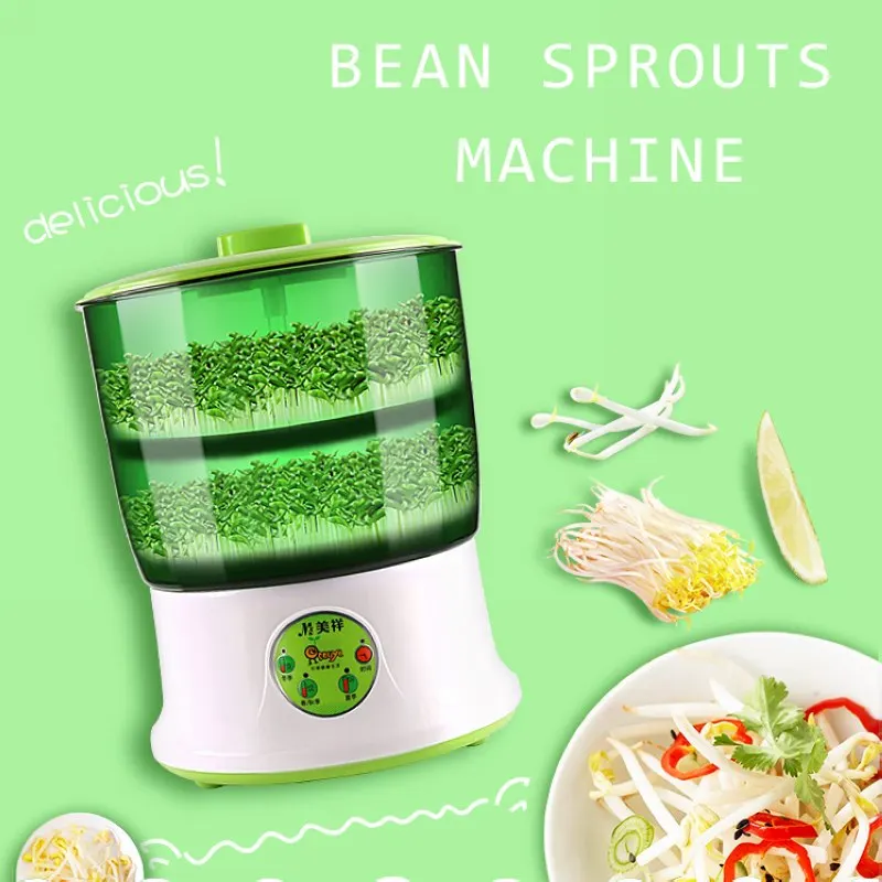 Bean Sprout Machine 110V Intelligence Home Use Large Capacity Automatic Bean Sprouts Machine