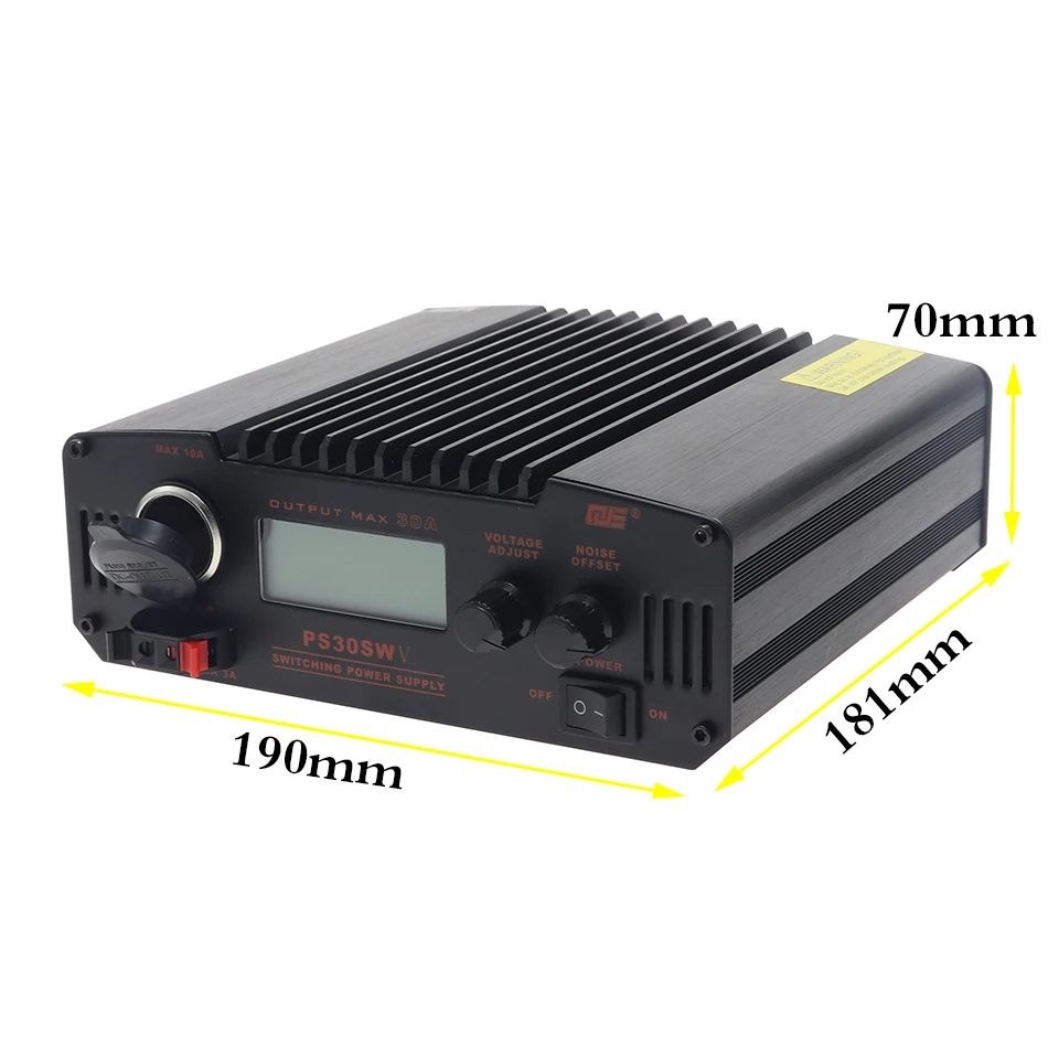 QJE PS30SWV автомобилей базовой am-радиоприемник DC Связь переключение Питание 13,8 V 30A