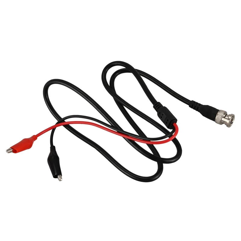 

Promotion! P1011 BNC Q9 Male Double Dot Crocodile Oscilloscope Lead Test Probes Cable 1M