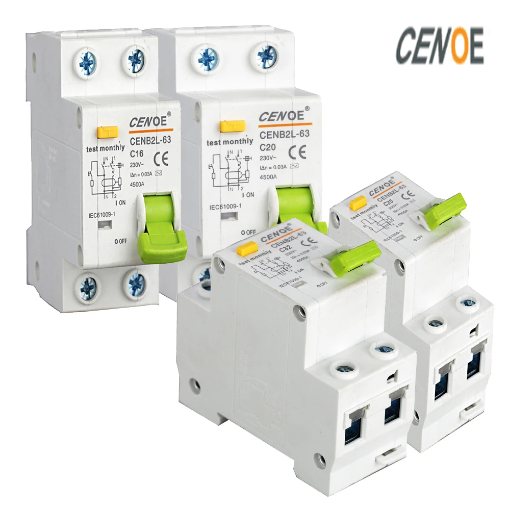 Generic Superior Elcb Earth Leakage Circuit Breaker Residual Current