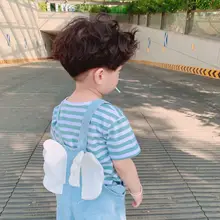 Childrenswear Baby Men And Women Children Angel Wings Soft Baby Cowboy Suspender Pants Dk066