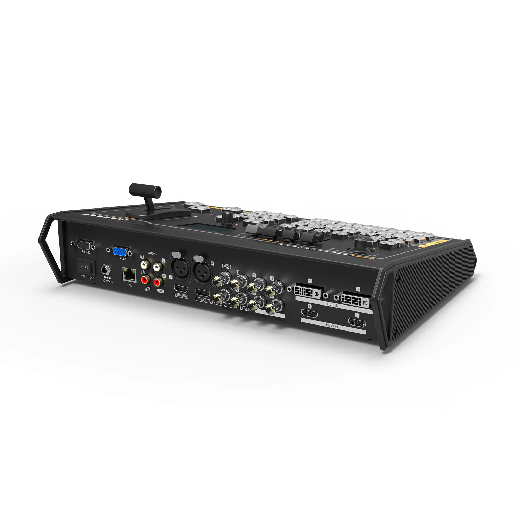 AVMATRIX VS0605 SDI HDMI Multi-format 6 Channel Inputs Video Switcher Mixer With PTZ Camera Control and Record Luma / Chroma Key